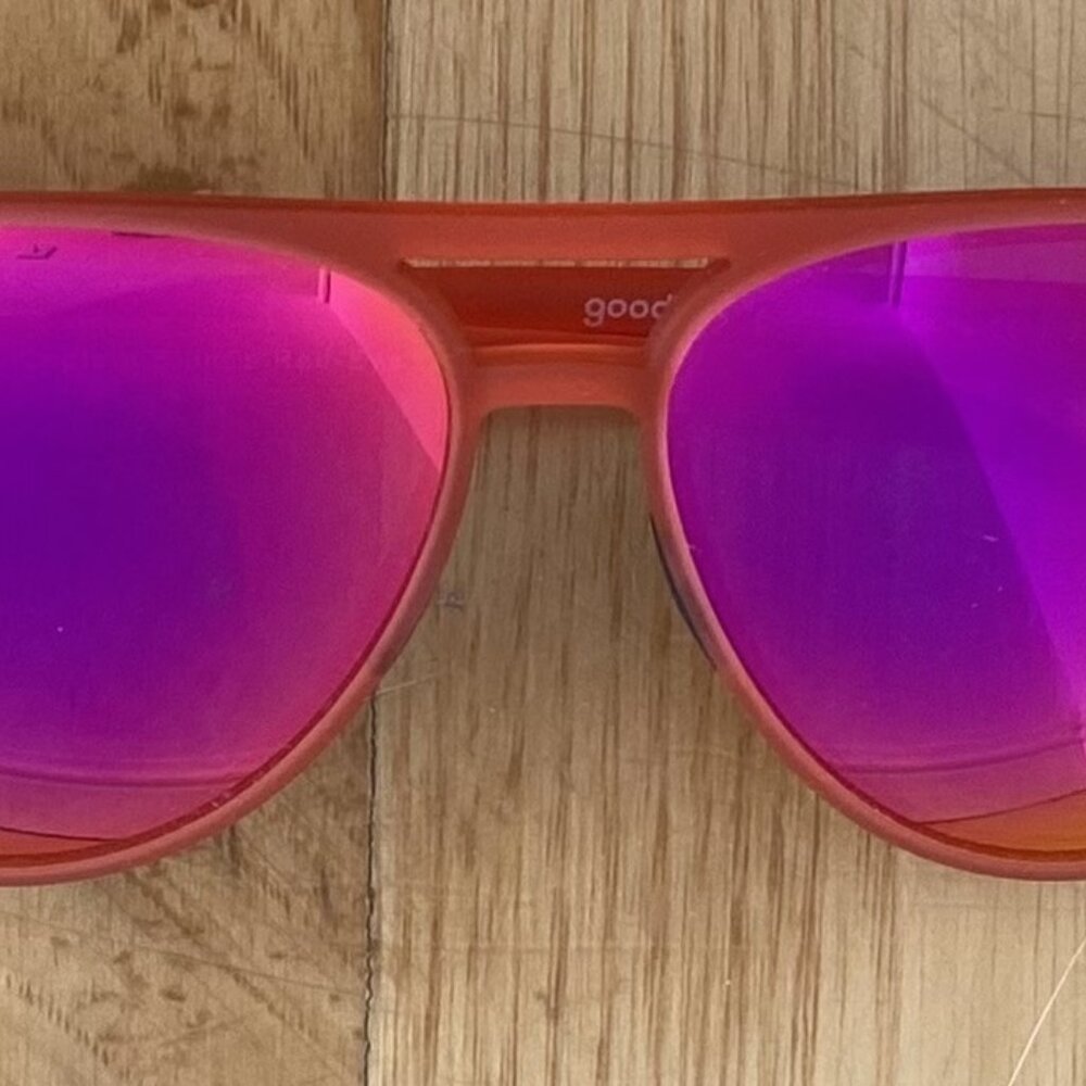 Goodr Mach GS Sunglasses Amelia Earhart Ghosted Me